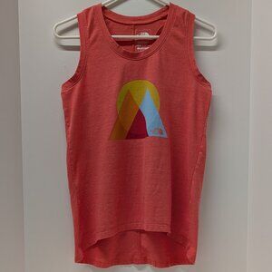 The North Face Classic Fit Boyfriend Tank in Spiced Coral Heather